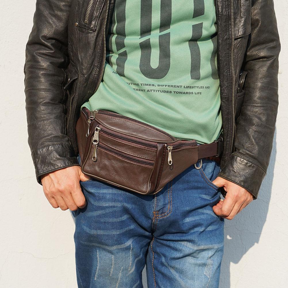 Waist Pack PU Leather Bag Wais - Luxury Bags Leather 评论和价格
