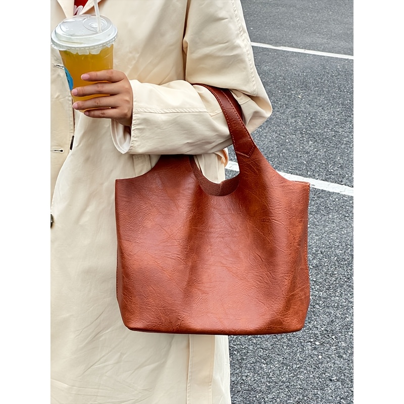 Tote Bag, Spacious Made of Sof - Luxury Bags Tote 评论和价格